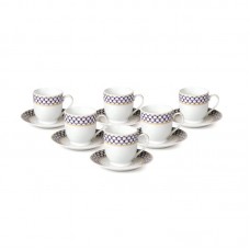 Lorren Home Trends Espresso Cup and Saucer Set LHT1677